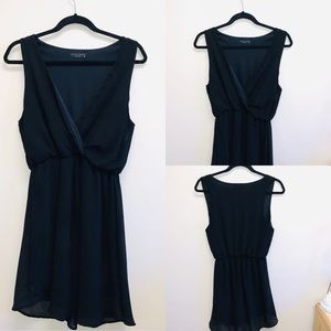 Short black elegant dress